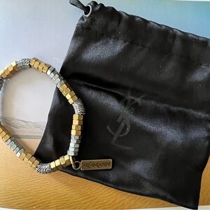 YVES SAINT LAURENT Nuts and Bolts Hardware Bracelet